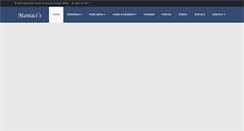Desktop Screenshot of maniacibanquetcenter.com