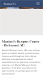 Mobile Screenshot of maniacibanquetcenter.com